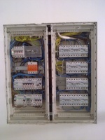 Rozdzielnia elektryczna lokali biurowych