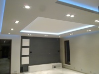 Owietlenie LED nowoczesnego salonu