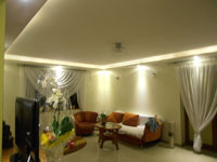 Owietlenie LED w salonie
